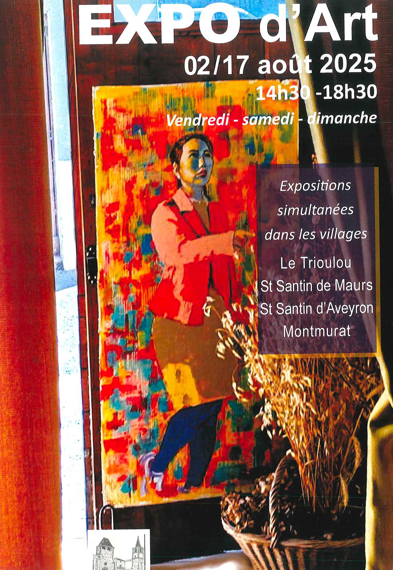 Expo d'art - du 2 au 17 août