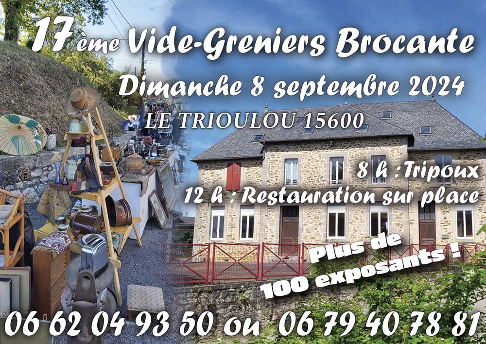 Vide-greniers - le 8 septembre