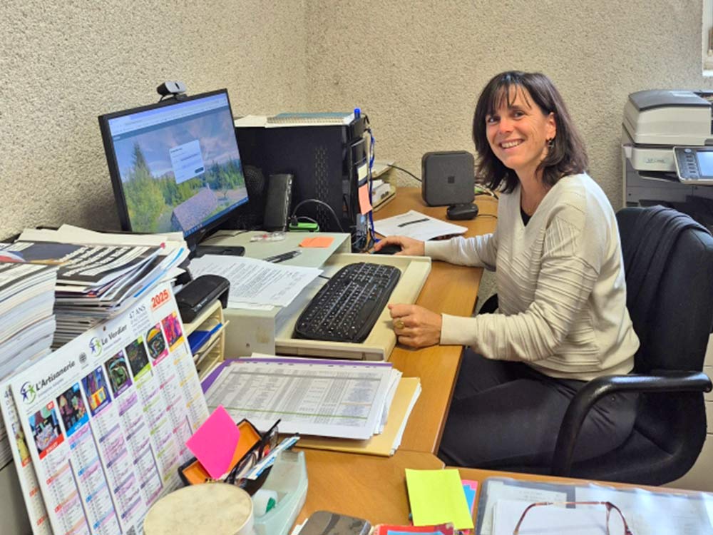 Laure JANY, secrétaire de mairie du Trioulou