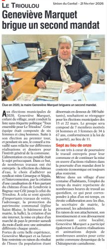 L'Union du Cantal - 21 février 2026